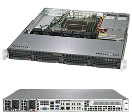 Серверная платформа Supermicro SuperServer 1U 5019P-MTR