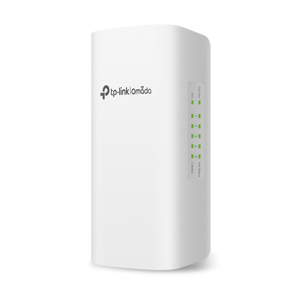 TP-Link SG2005P-PD, Omada 5-Port Gigabit Smart Switch with 1-Port PoE++ in and 4-Port PoE+ out, max 64 W PoE Power (90W PoE++ input)