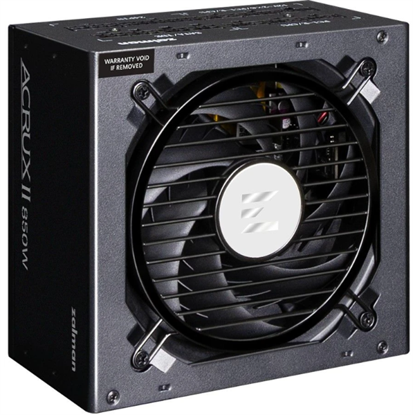 Фото Zalman ZM850-ARX2, 850W, ATX12V v3.1, APFC, 12cm Fan, 80+ Platinum Gen5.1, Full Modular, Retail