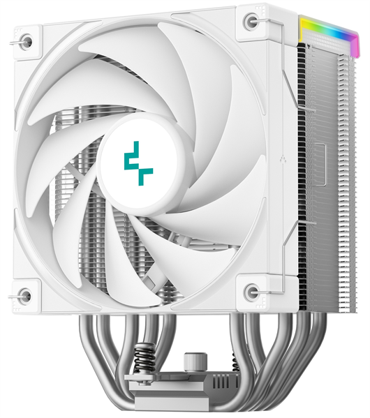 Фото DEEPCOOL AK500S DIGITAL SE WH LGA20XX/1700/1200/115X/AM5/AM4 (12шт/кор, TDP 240W, PWM, Fan 120mm, 5 тепл. трубок, Copper Base, белый) RET (R-AK500S-WHADMN-GJD)