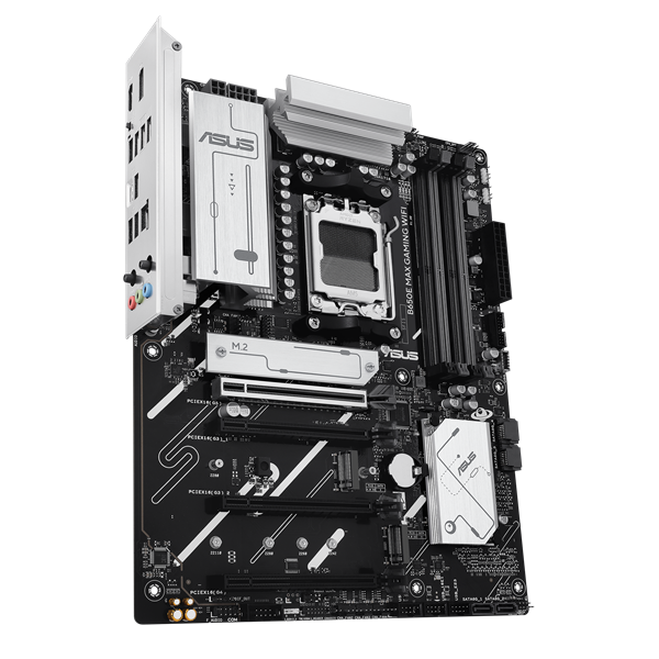 Фото ASUS B650E MAX GAMING WIFI, AM5, B650, 4*DDR5, 4*SATA, 3*M.2, 5*USB 3.2, 2*USB 2.0, Type-C, 5*PCIx16, DP+HDMI, ATX; 90MB1LD0-M0EAY0