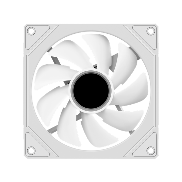 Фото Ocypus Gamma F12 WH ARGB, 120x120x25mm, 4-PIN PWM, 800-1600 RPM, 31 DBA MAX, HYDRO BEARING