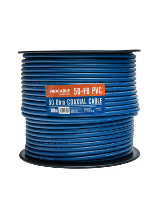 Кабель коаксиальный 5D-FB PVC медный (100 метров)