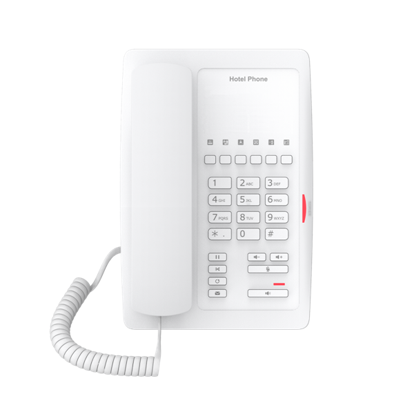 Фото Fanvil H3W, 2 SIP-акк., POE, БП в комп., 2x100 Mbps, Wi-Fi, Белый, 6 прог. клав.