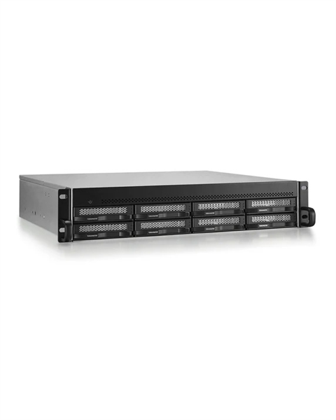 Фото TerraMaster U8-500 Plus 2U 10C 1,7(4,7)GhzCPU/16Gb(64)/RAID0,1,10,5,6,JBOD/up to 8 HS SATA(3,5'/2,5')/2xM.2 2280 NVMe/3xUSB3.2 1xUSB Type-c/HDMI/2x10GbE RJ-45/iSCSI/1xPS/1YW/no rails