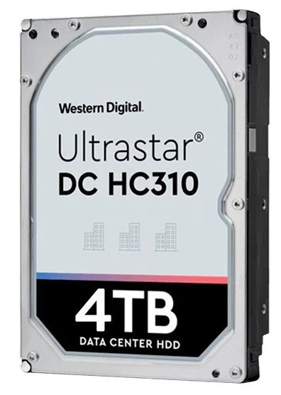 Western Digital Ultrastar DC HС310 HDD 3.5" SATA 4TB, 7200 rpm, 256MB buffer, 512e, 0B36040, 1 year