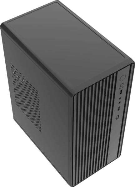 Фото Accord ACC-M258-01B black w/o PSU mATX 1x80mm 2xUSB2.0 audio