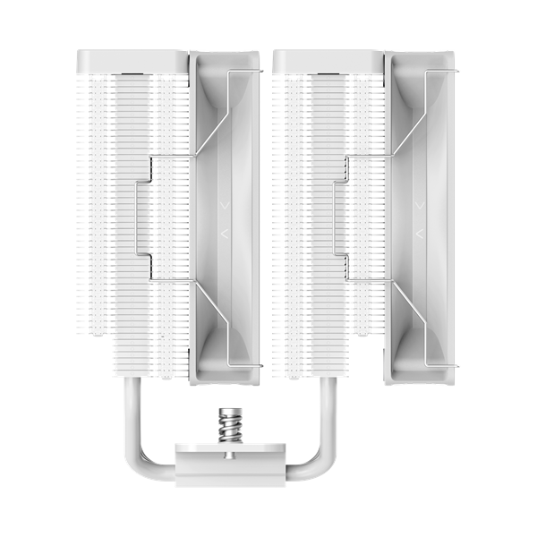 Фото Ocypus Delta A62 WH ARGB, 2x120mm ARGB FAN, Top Panel, 6 HEAT PIPES, 4-PIN PWM, 500-2000 RPM, 29DBA, HYDRO BEARING, LGA115X/1200/1700/18XX, AM4/AM5