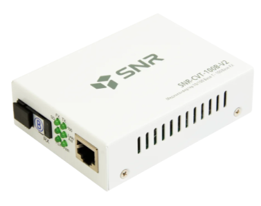 SNR Медиаконвертер 10/100-Base-T / 100Base-FX, Tx/Rx: 1310/1550нм, V2