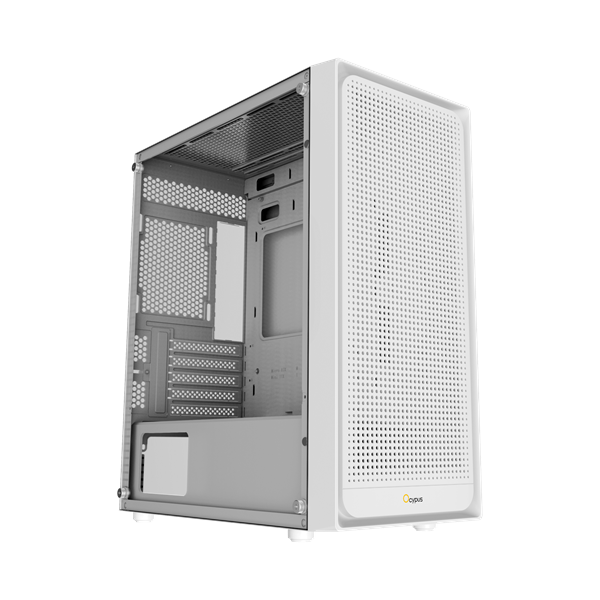 Ocypus Gamma C50 WH, MATX, USB3.0*1+USB2.0*2