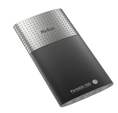 Фото Netac Z9 500GB USB 3.2 Gen 2 Type-C External SSD, R/W up to 550MB/480MB/s,with USB-C to USB-A cable and USB-A to USB-C adapter 3Y wty