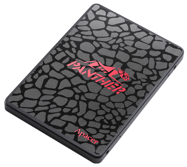 Фото Apacer SSD PANTHER AS350 512Gb SATA 2.5" 7mm, R560/W540 Mb/s, 3D TLC, IOPS 87K/80K, MTBF 1,5M, 320TBW, Retail, 3 years (AP512GAS350-1)