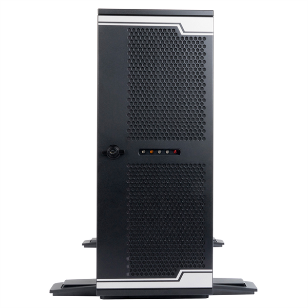 Фото InWin IW-R400-01N ________________ /USB3.0*2/Rear fan 8025mm 4200RPM*2/Front fan 8025mm 4200RPM*2/Front door/Air filter for front door/SK35-02
