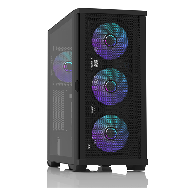 Фото ZALMAN Z10 DUO, ATX, BLACK, WINDOW, 2x3.5", 2x2.5", 2xUSB3.0, 1xUSB 3.1 Type-C, FRONT 3x120mm Infinity Mirror ARGB, REAR 1x120mm Infinity Mirror ARGB, replaceable front panel