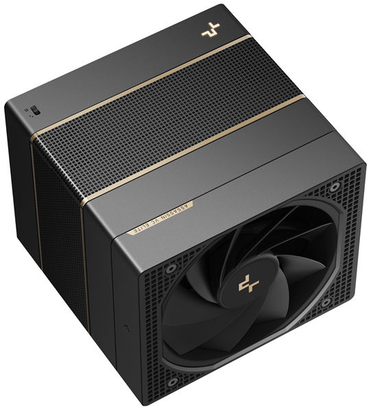 Фото DEEPCOOL ASSASSIN VC ELITE LGA20XX/1851/1700/1200/115X/AM5/AM4 (6шт/кор,TDP 300W, PWM, DUAL FAN 140mm + 120mm, DUAL Heatsink, 7 Heatpipe, Copper Base) RET (R-ASN4-BKNVNN-GJD)