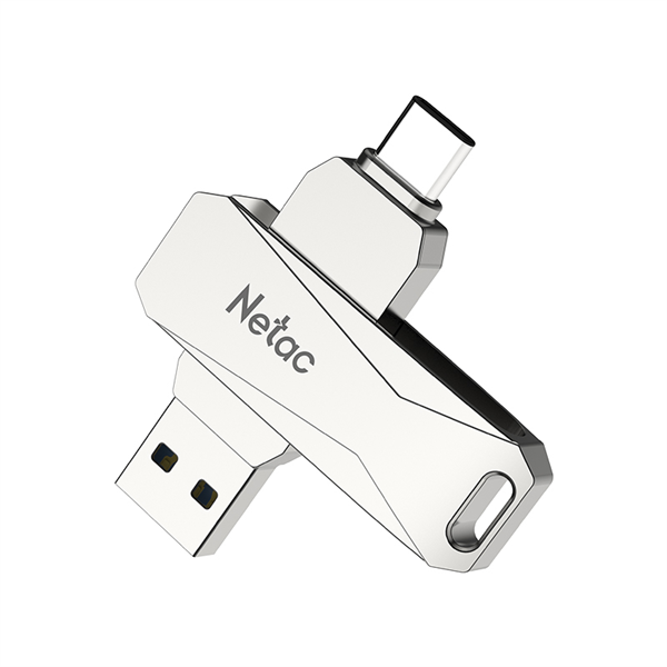 Фото Netac U782C 128GB USB3.2+TypeC Dual Flash Drive (replaced NT03U782C-128G-30PN)