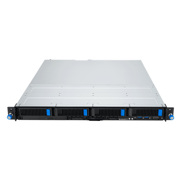 Фото ASUS RS300-E12-RS4 1U, 1x Socket LGA1700 E-2400, 4 x DDR5 UDIMM ECC, 4 x 3.5'' (SATA/SAS/NVMe) HotSwap, Intel; RAID 0, 1, 5, 10, 1xPCI-Ex16, 1xPCI-Ex8, 1xPCI-Ex4, ASMB11-iKVM, 2x 450W 80 PLUS Gold