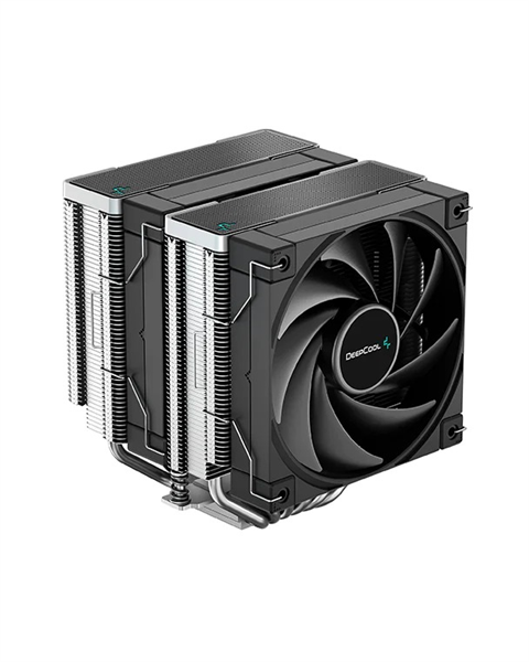 DEEPCOOL AK620 LGA20XX/1700/1200/115X/AM5/AM4 (8шт/кор, TDP 260W, PWM, DUAL Fan 120mm, 6 тепл. трубок, черный) RET (R-AK620-BKNNMT-G)