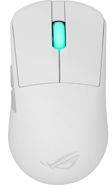 ASUS ROG HARPE ACE MINI, 49g, 2.4GHz RF, Bluetooth 5.1, 36K DPI sensor, 5 Programmable Buttons, White