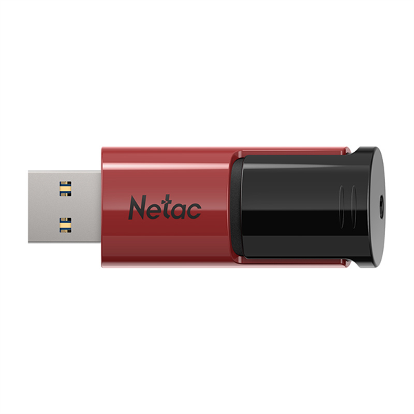 Netac U182 Red 32GB USB3.2 Flash Drive, retractable (replaced NT03U182N-032G-30RE)
