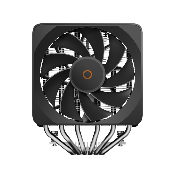 Ocypus Delta A62 EX BK Digital, 2x120mm ARGB FAN, Top Display Panel, 6 HEAT PIPES, 4-PIN PWM, 600-1800 RPM, 31DBA, HYDRO BEARING, LGA115X/1200/1700/18XX, AM4/AM5