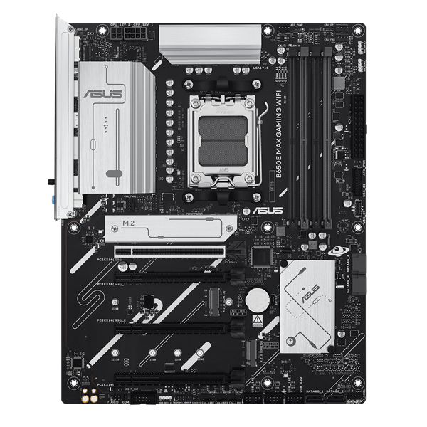 ASUS B650E MAX GAMING WIFI, AM5, B650, 4*DDR5, 4*SATA, 3*M.2, 5*USB 3.2, 2*USB 2.0, Type-C, 5*PCIx16, DP+HDMI, ATX; 90MB1LD0-M0EAY0