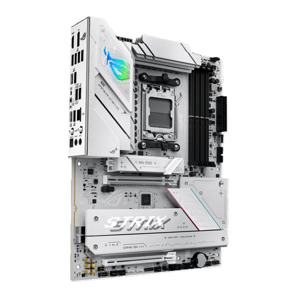 Фото ASUS ROG STRIX B850-A GAMING WIFI, AM5, B850, 4*DDR5, 2*SATA, 4*M.2, 6*USB 3.2, 2*USB 2.0, Type-C, 2*PCIx16, 1*PCIx1, DP+HDMI, ATX; 90MB1J50-M0EAY0