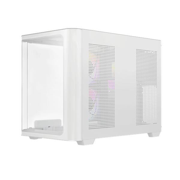 Фото Ocypus Iota C50 WH Curve ARGB Digital, MATX, Type-C*1, USB3.0*2, REAR 1x120mm ARGB, MB SIDE 2x120mm ARGB