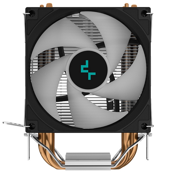 Фото DEEPCOOL AG300 MARRS LGA1700/1200/115X/AM5/AM4 (36шт/кор, TDP 150Вт, PWM, Static LED Lighting, Fan 92mm, 3 тепл. Трубки прямого контакта) RET (R-AG300-BKMNMN-G)
