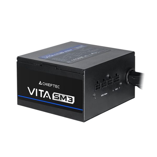 Фото Chieftec Vita SM3 BPX-850-C (ATX 3.1, 850W, 80 PLUS BRONZE, Active PFC, 120mm fan, Semi-modular Cable Management) Retail