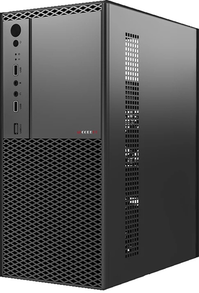 Фото Accord ACC-1605B black w/o PSU mATX 2x120mm 2xUSB2.0 audio