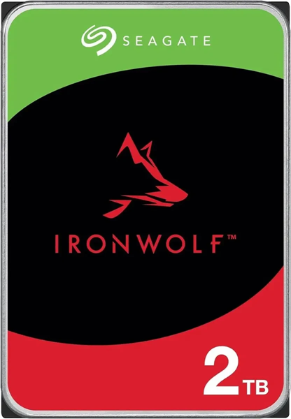 Seagate IronWolf HDD 3.5" SATA 2Tb, 5400 rpm, 256Mb buffer, CMR, ST2000VN003, 1 year