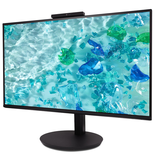 Фото 23,8'' ACER Vero CB242YD6bmiprcx, IPS, 1920x1080, 1 / 4ms, 250cd, 120Hz, 1xVGA + 1xHDMI+ 1xDP + SPK + Audio In/Out + Webcam 5M/Mic array, Speakers 5Wx2, hadj 165, Vesa:100x100