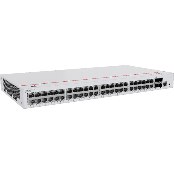 Фото HUAWEI eKit S220-48P4S (L2, 48*10/100/1000BASE-T ports(380W PoE+), 4*GE SFP ports, built-in AC power)