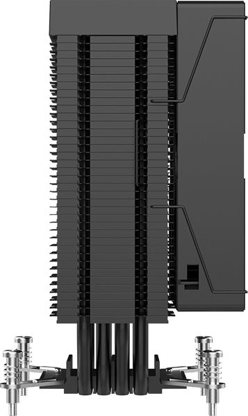 Фото Formula V Line ICE BOID 4PSD12, 120mm FAN, 4 HEAT PIPES, 4-PIN PWM, 400-2200 RPM, 34.34DBA, HYDRO BEARING, LGA2066/2011/1700/1851/1200/115x, AM5/AM4/AM3