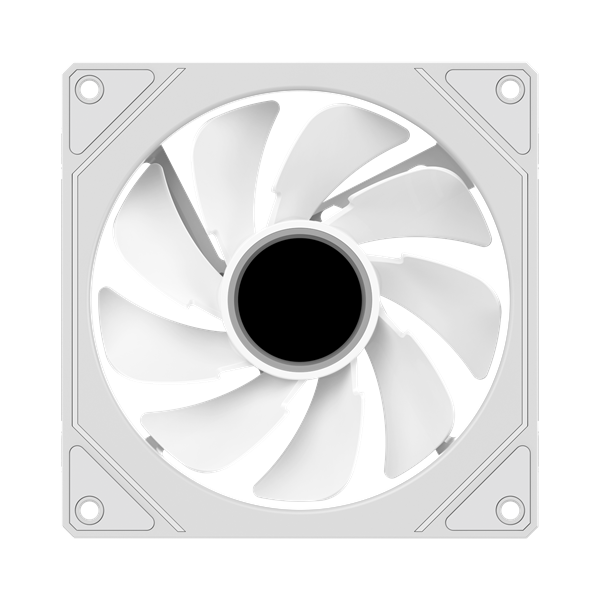 Фото Ocypus Gamma F12 WH ARGB REVERSE BLADE, 120x120x25mm, 4-PIN PWM, 800-1600 RPM, 31 DBA MAX, HYDRO BEARING