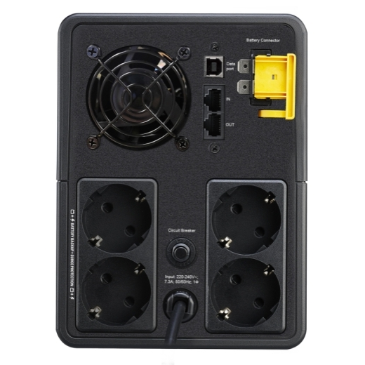 Фото APC Back-UPS 1600VA/900W, 230V, AVR, 4 Schuko Sockets, USB, 1 year warranty
