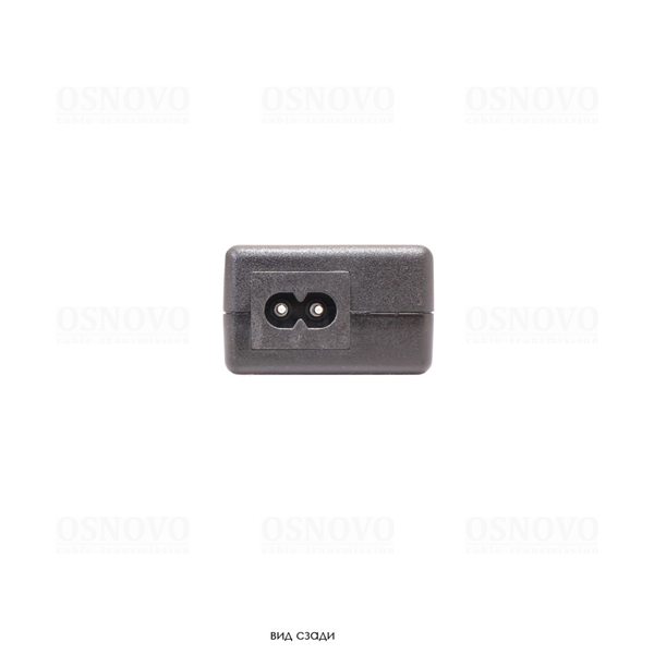 Фото OSNOVO Midspan-1/300GA PoE-инжектор Gigabit Ethernet на 1 порт, мощностью до 30W. Совместим с оборудованием PoE IEEE 802.3af/at. Мощность PoE на порт - до 30W. Напряжение PoE - 48V(конт. 4,5(+), 7,8(-