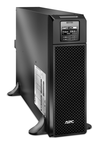 Фото APC Smart-UPS SRT, 5000VA/4500W, On-Line, Extended-run, Black, Tower (Rack 3U convertible), Pre-Inst. Web/SNMP, with PC Business