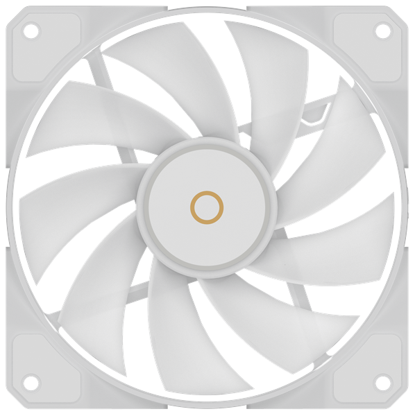 Фото Ocypus Beta F12 WH ARGB REVERSE BLADE, 120x120x25mm, 4-PIN PWM, 800-1600 RPM, 29 DBA MAX, HYDRO BEARING