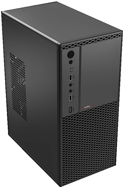 Фото Accord ACC-1605B black w/o PSU mATX 2x120mm 2xUSB2.0 audio