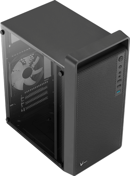 Фото Formula V Line CS-109-G mATX USB3.0x1/USB2.0x2/audio (ex Aerocool)
