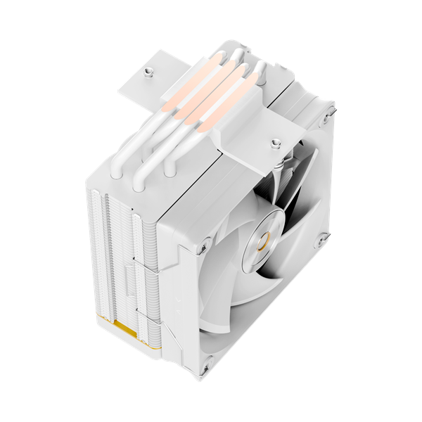 Фото Ocypus Iota A40 WH, 120mm FAN, Display Panel, 4 HEAT PIPES, 4-PIN PWM, 500-2000 RPM, 29DBA, FDB, LGA115X/1200/1700/18XX, AM4/AM5