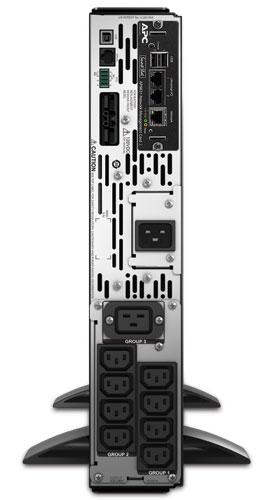 Фото APC Smart-UPS X 3000VA/2700W, RM 2U/Tower, Ext. Runtime, Line-Interactive, LCD, Out: 220-240V 8xC13 (3-gr. switched) 1xC19, Pre-Inst. Web/SNMP, USB, COM, EPO, HS User Replaceable Bat, Black, 1 year wa