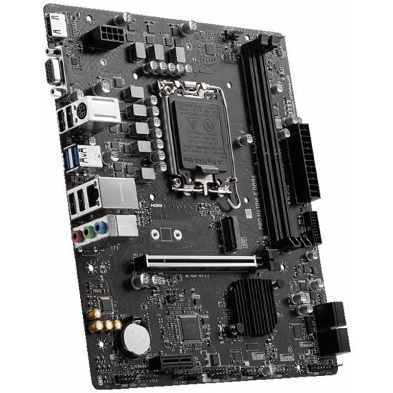 Фото MSI PRO H610M-E DDR4 LGA1700,2DDR4,1PCI-Ex16,1PCI-Ex1,1M.2,4SATA3.0,4USB3.2Gen1