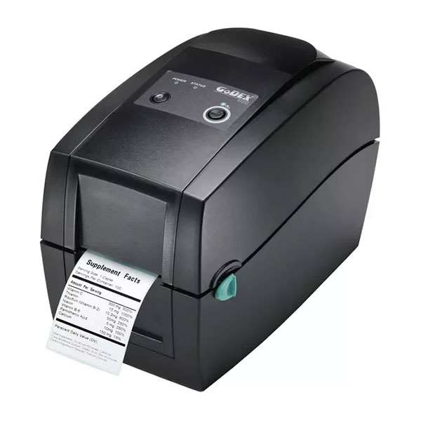 Фото Godex TT RT200, 203 dpi, 2", 5 ips, USB+RS232+Ethernet, 0,5" core ribbon