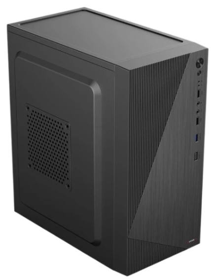 Фото Accord ACC-XA09 black w/o PSU mATX 1x80mm 1x120mm 2xUSB2.0 1xUSB3.0 audio bott PSU