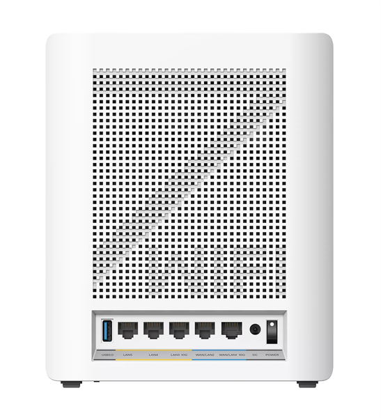 Фото ASUS BQ16 (W-1-PK)//1 access point /802.11b/g/n/ac/ax/be, 1376 + 11529Mbps, 2,4 + 6 gGz, white