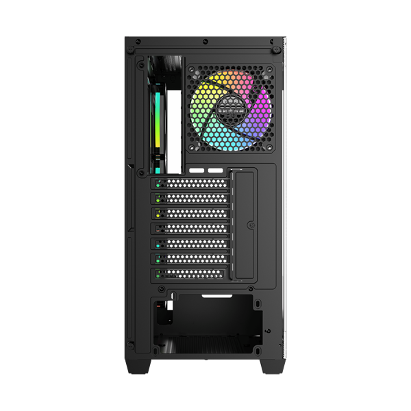 Фото Ocypus Gamma C72 BK ARGB, ATX, USB3.0*1+USB2.0*2, SIDE 3x120mm ARGB, REAR 1x120mm ARGB
