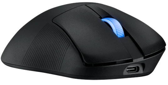 Фото ASUS ROG KERIS II WIRELESS ACE, 54g, 2.4GHz RF, Bluetooth, 42K DPI Sensor, 5 Programmable Buttons, Black